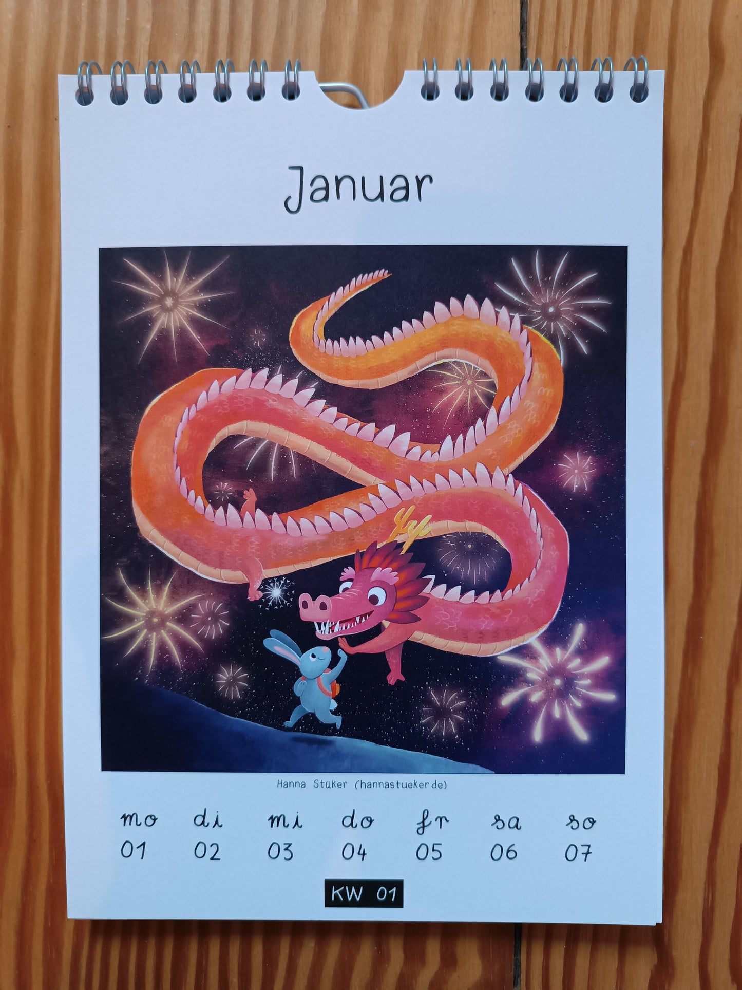 "2024, Fuck Yeah!" Wochenkalender