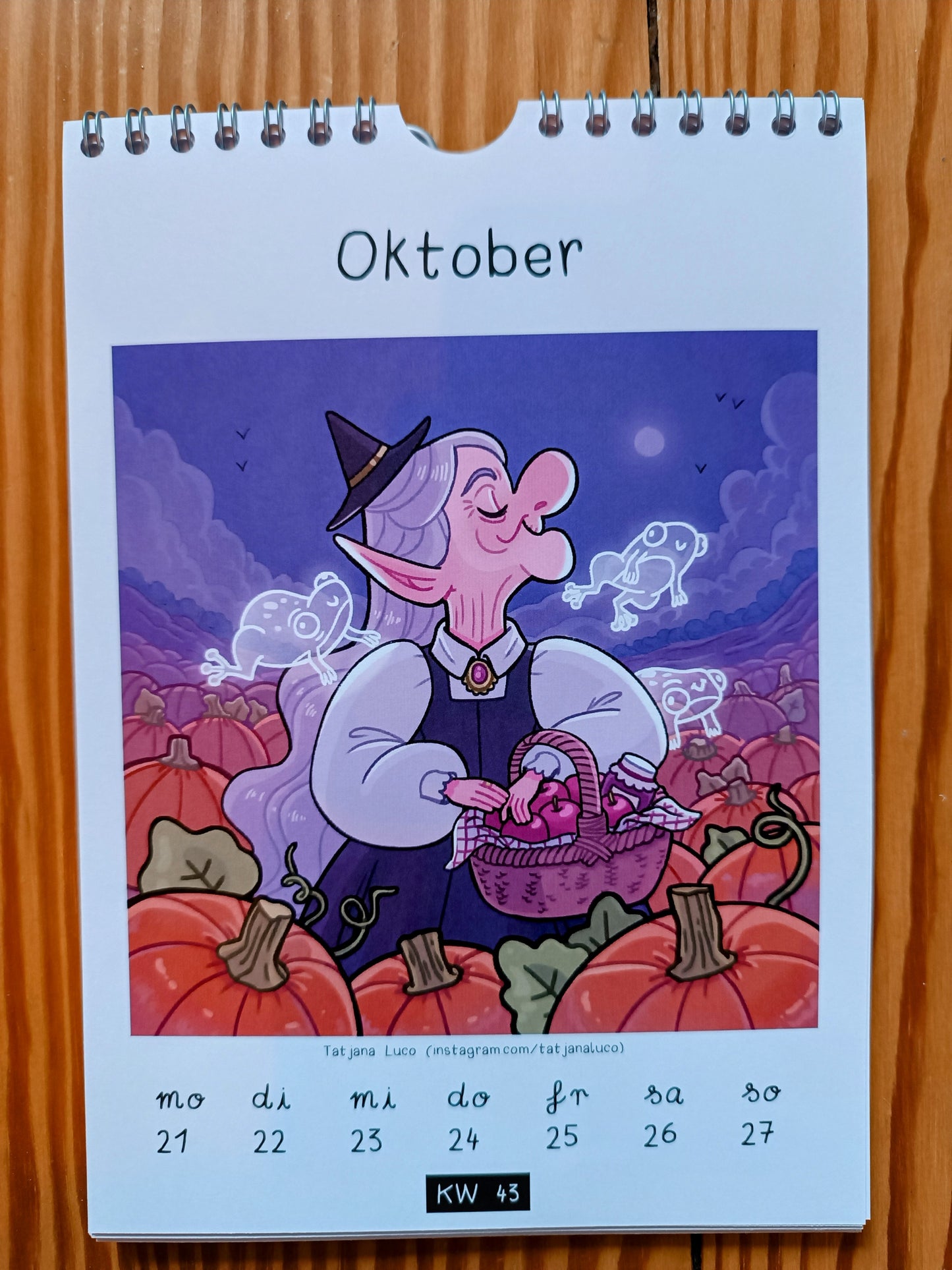 "2024, Fuck Yeah!" Wochenkalender