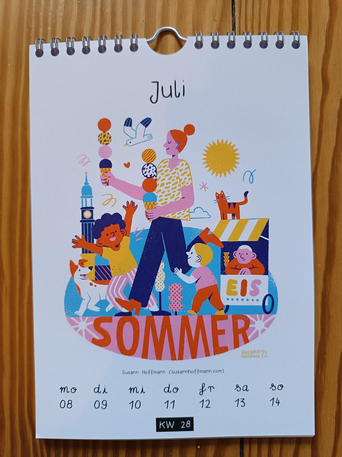 "2024, Fuck Yeah!" Wochenkalender