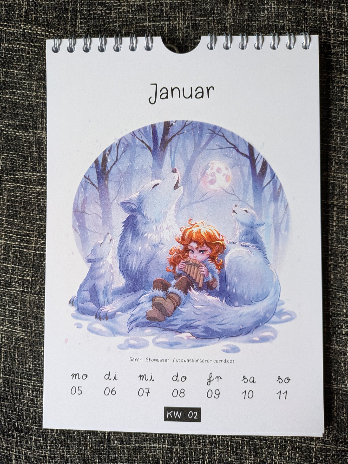 Mini "2026, Fuck Yeah!" Wochenkalender