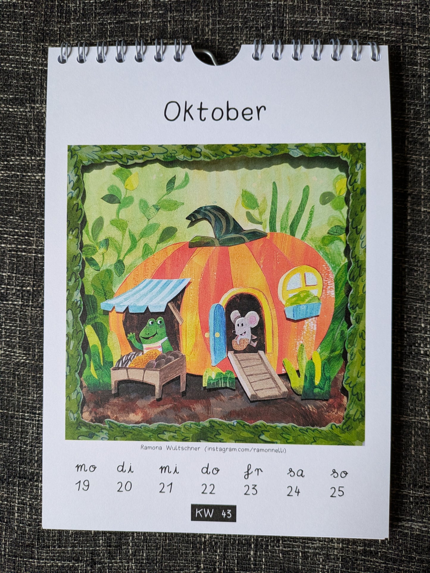 Mini "2026, Fuck Yeah!" Wochenkalender