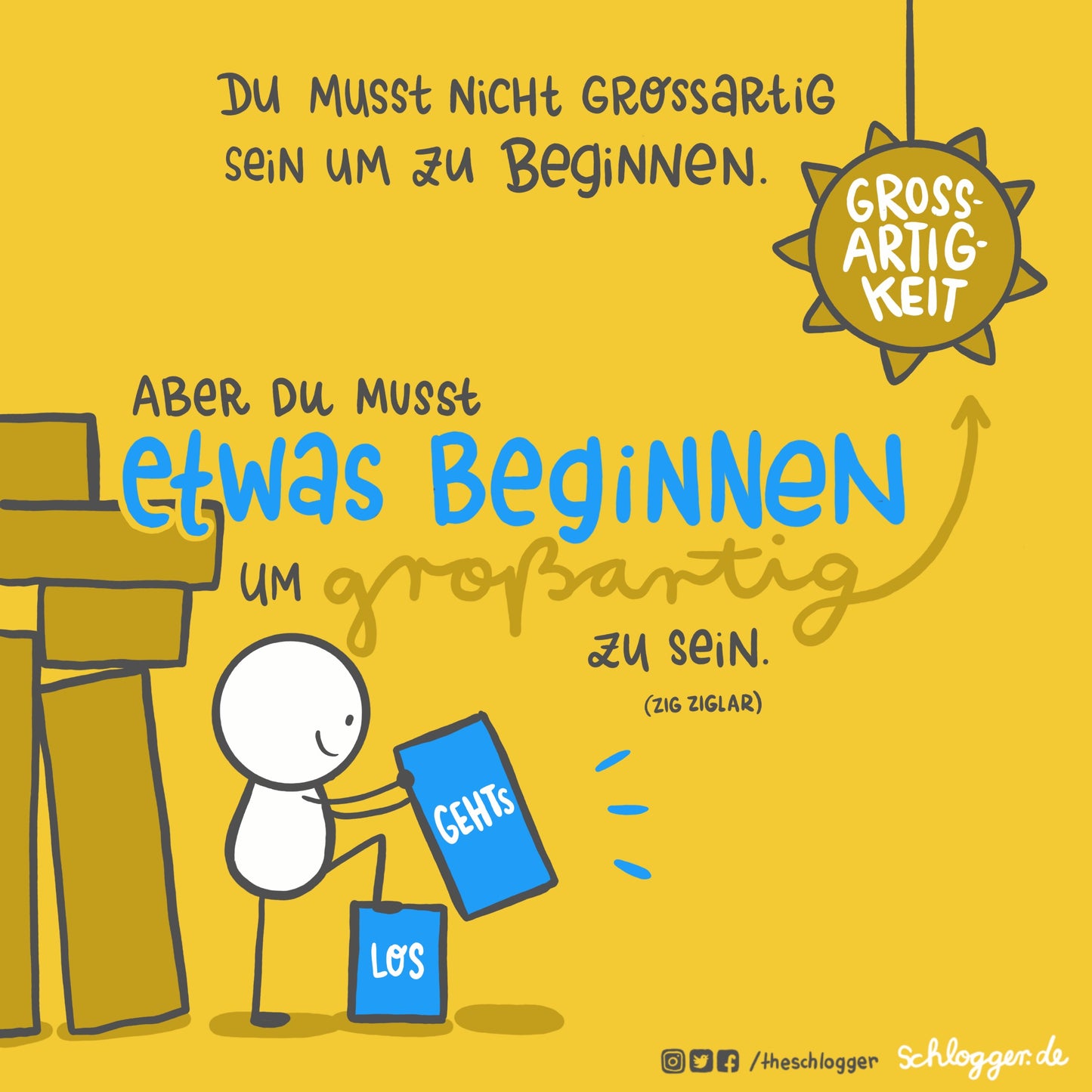 Kartenset "Du schaffst das!"