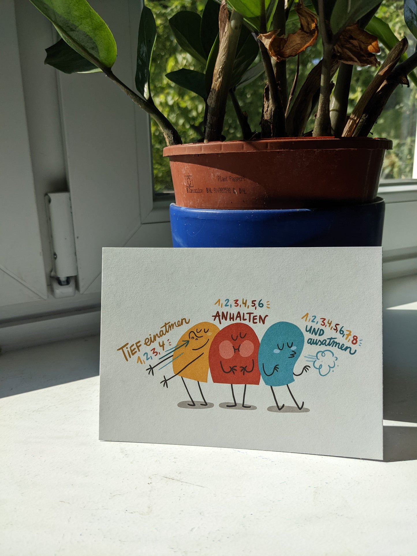 Kartenset & Aufkleber "Pause für dich"