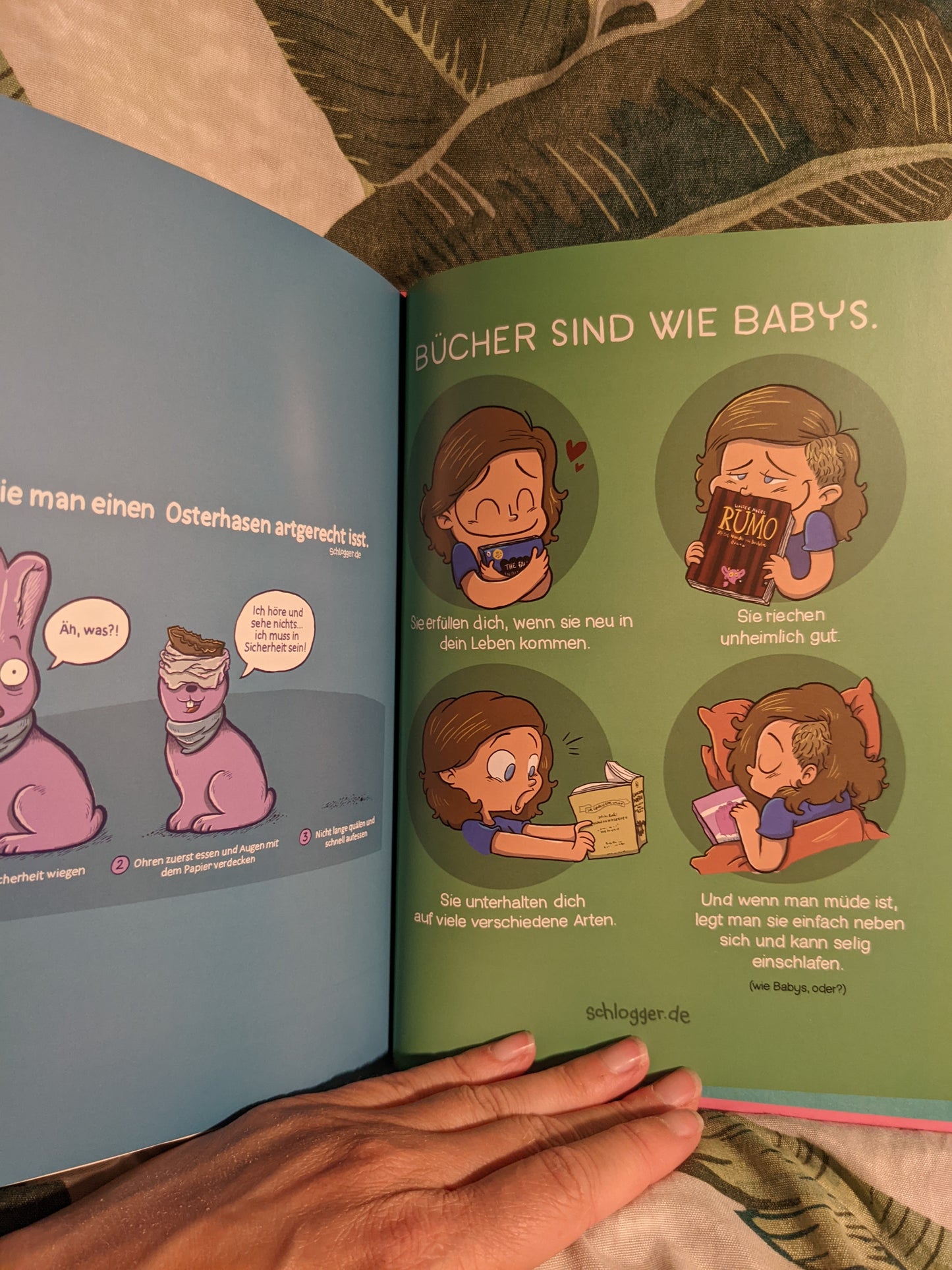 Buch "Gehirnfürze - Kleine Comics" + Stickerbogen