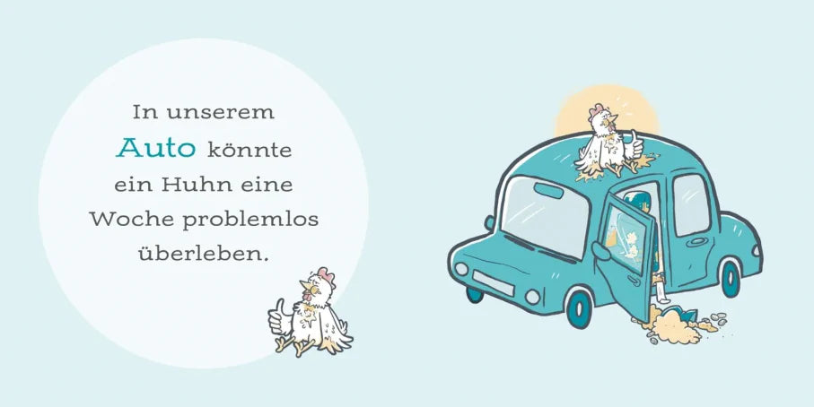 Buch "Hör auf an der Scheibe zu lecken - Sätze die nur Eltern sagen"