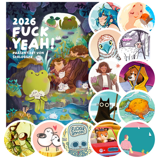 "2026, Fuck Yeah!" Wochenkalender