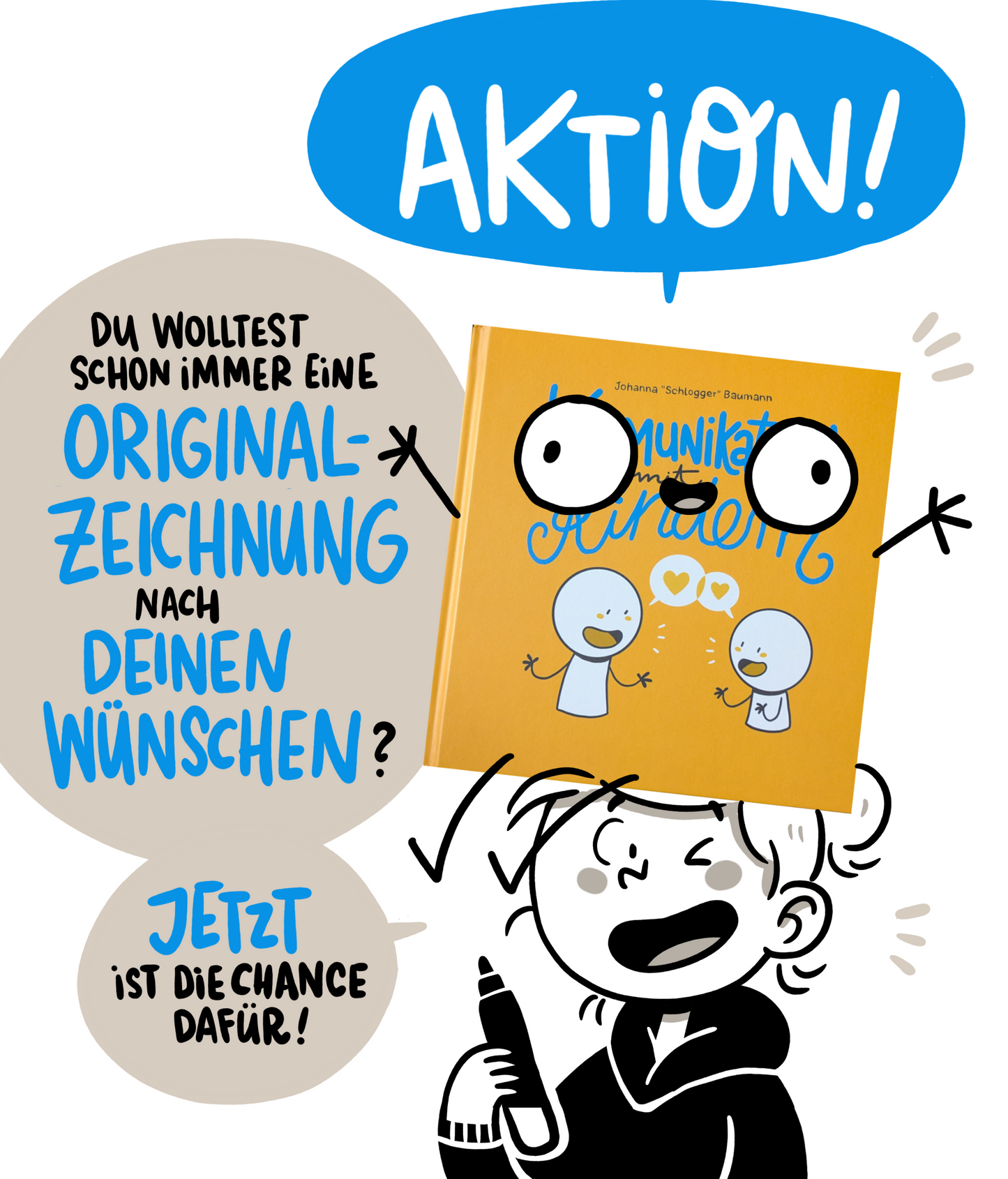FEHLDRUCK + ZEICHNUNG Buch "Kommunikation mit Kindern"