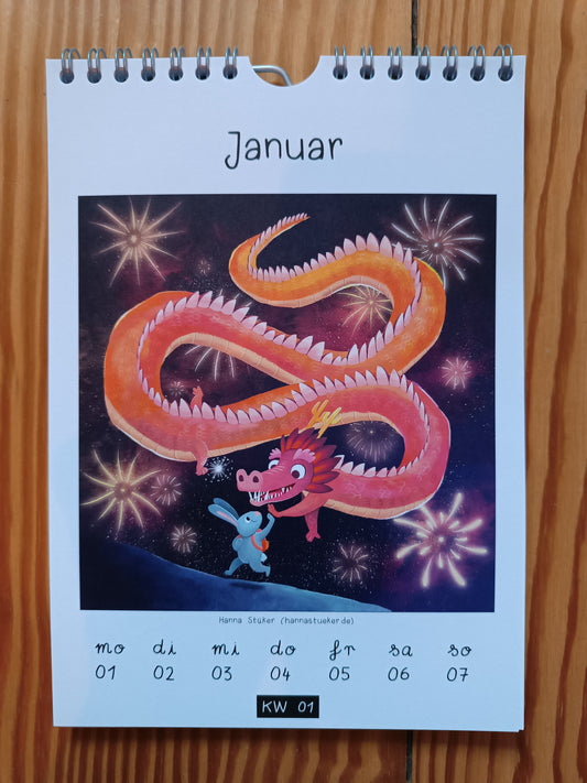 "2024, Fuck Yeah!" Wochenkalender