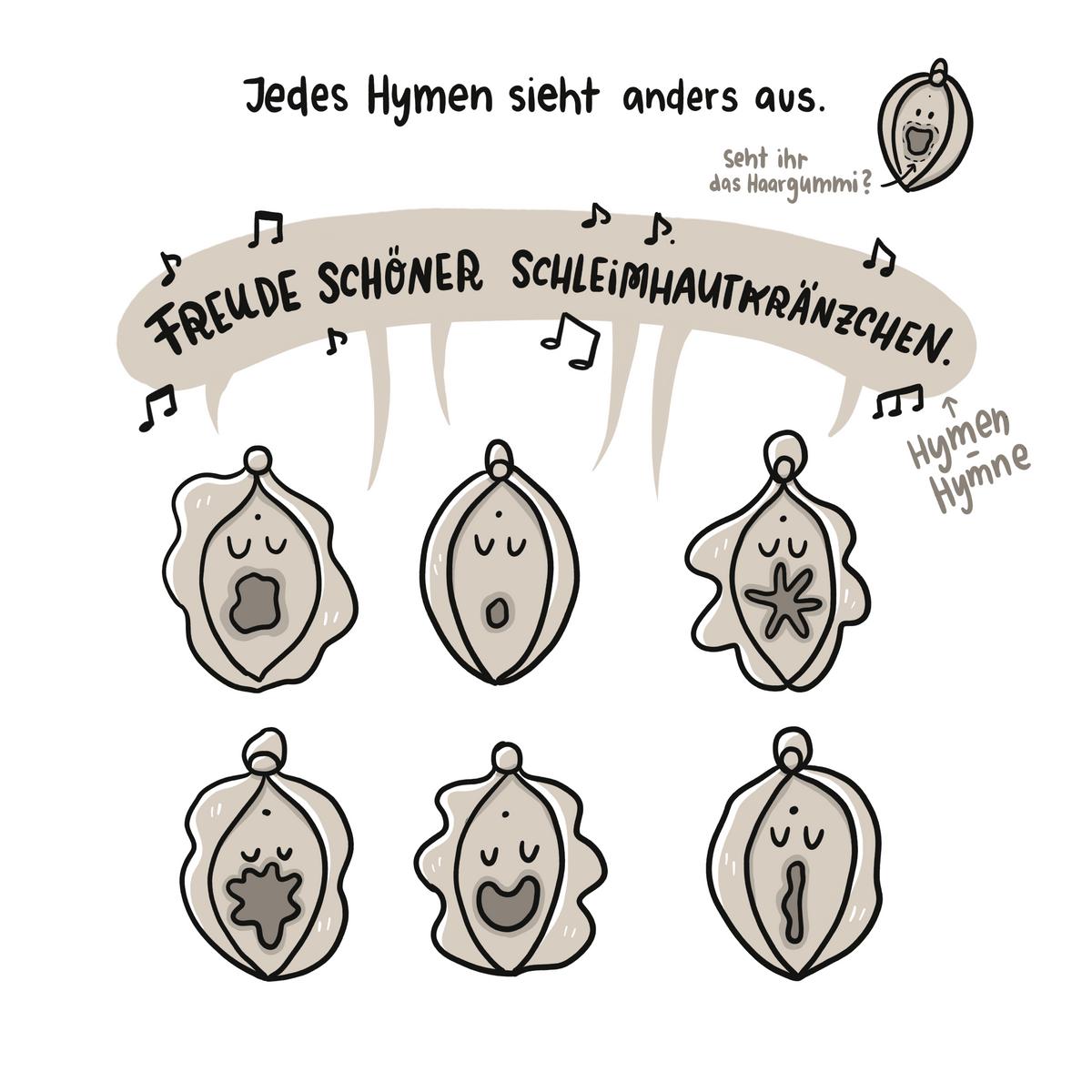 Buch "Scham mit Charme" Aufklärung mit Bildern und Humor