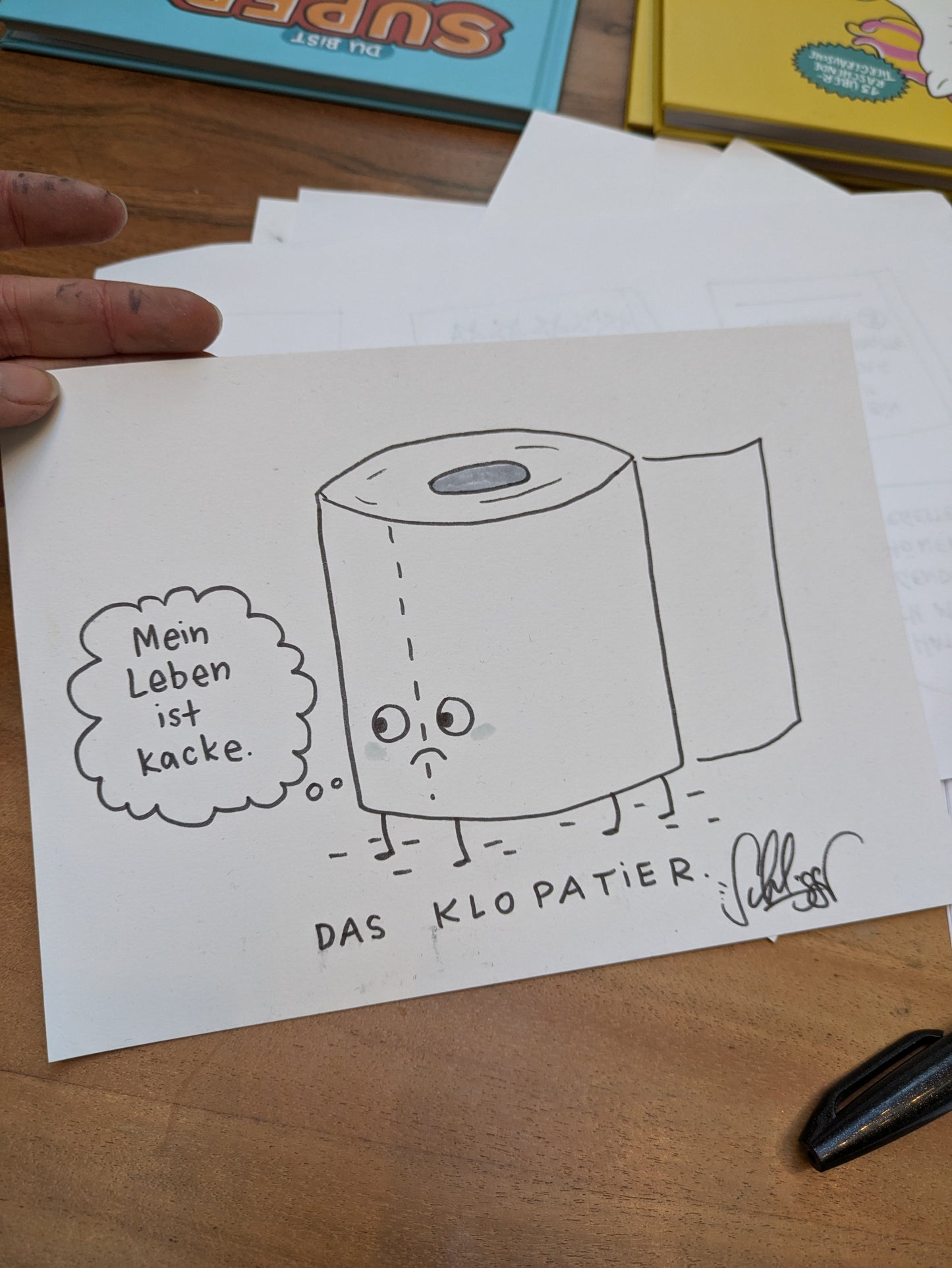 FEHLDRUCK + ZEICHNUNG Buch "Kommunikation mit Kindern"