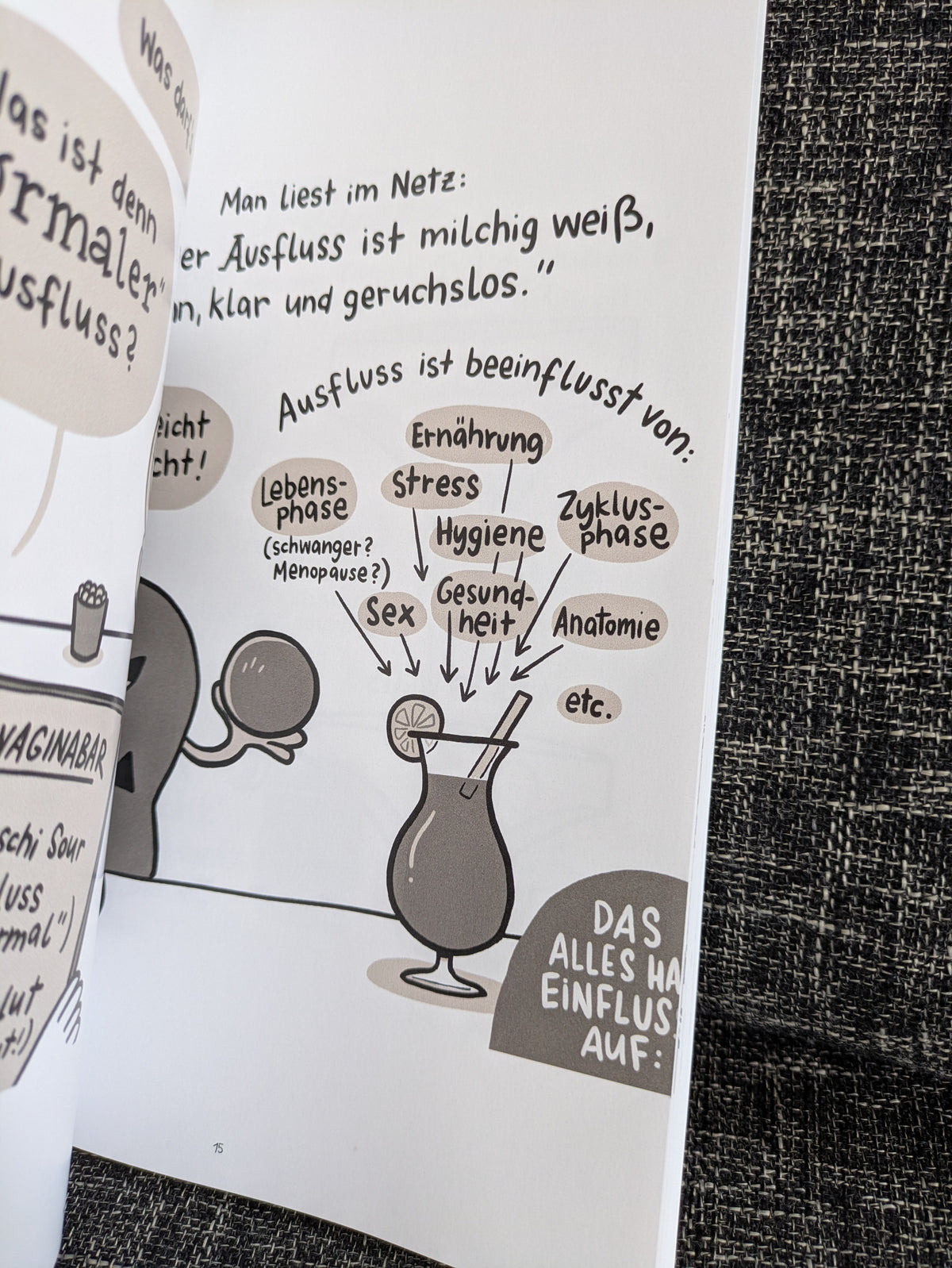 Buch "Scham mit Charme" Aufklärung mit Bildern und Humor